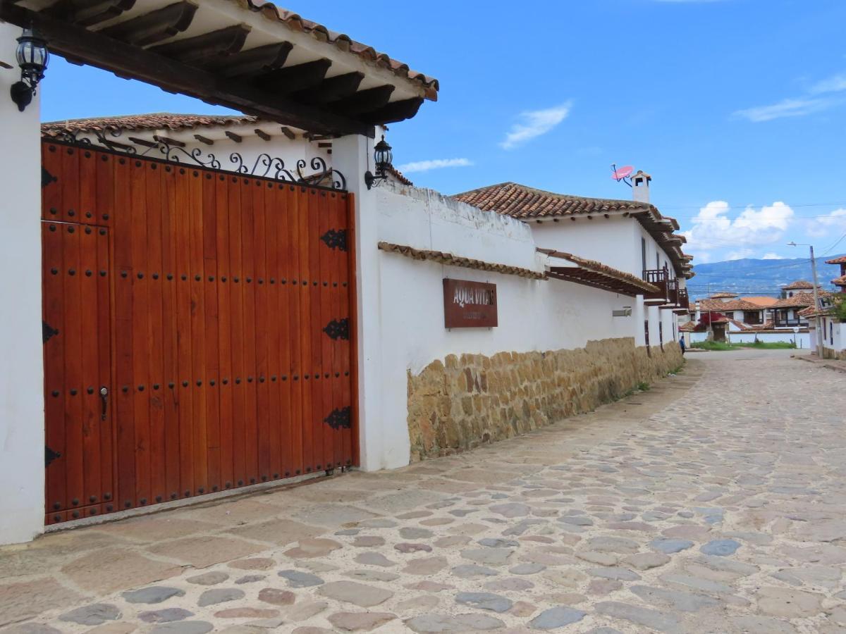 Aqua Vitae Hotel Villa de Leyva Esterno foto